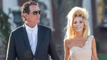 Joe Lara con su esposa