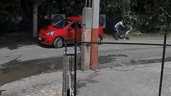 Una joven se salvó de