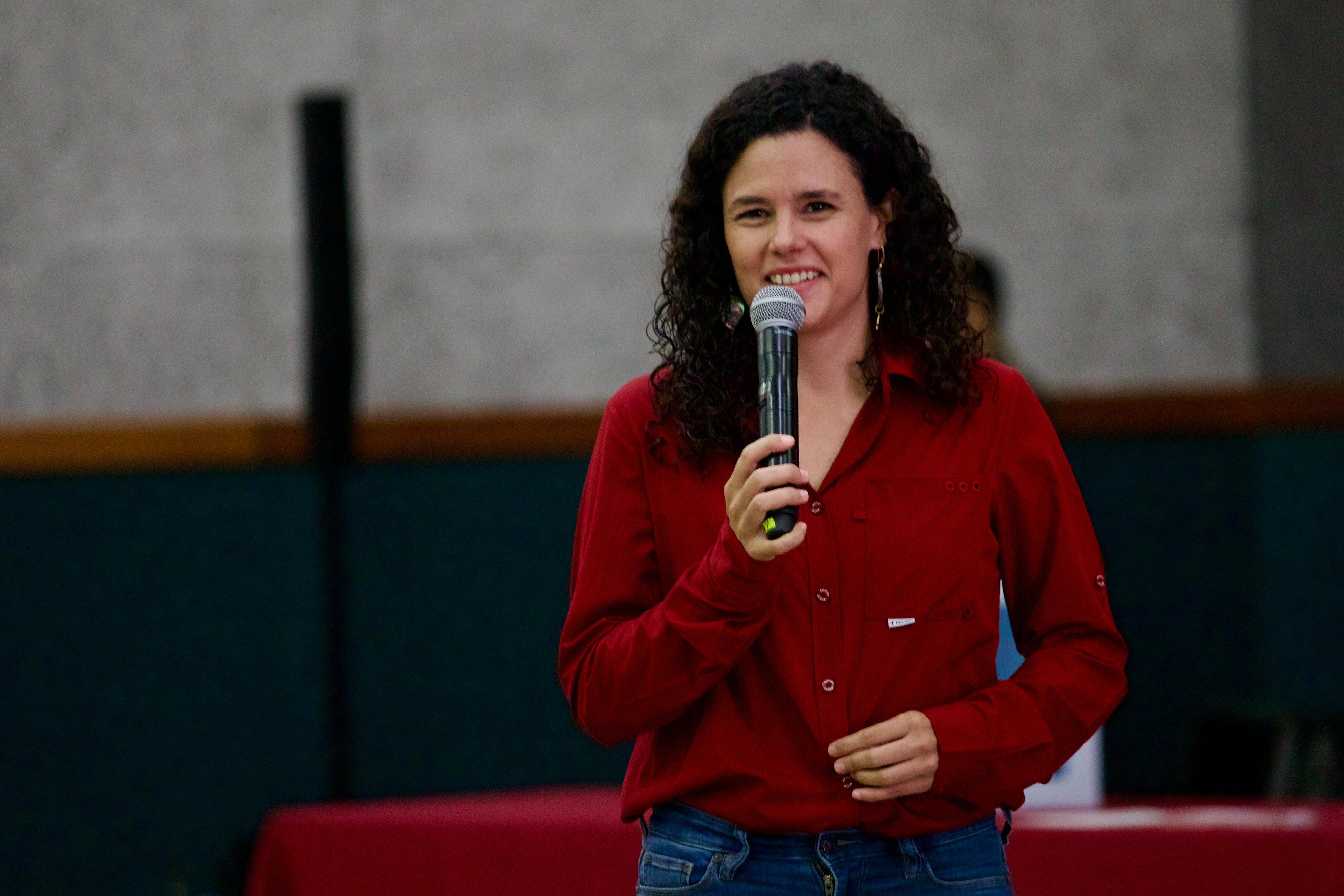 Luisa Alcalde cuestionó la estrategia del PAN para ganar registro de jóvenes a su partido. (Foto: X/@LuisaAlcalde)
