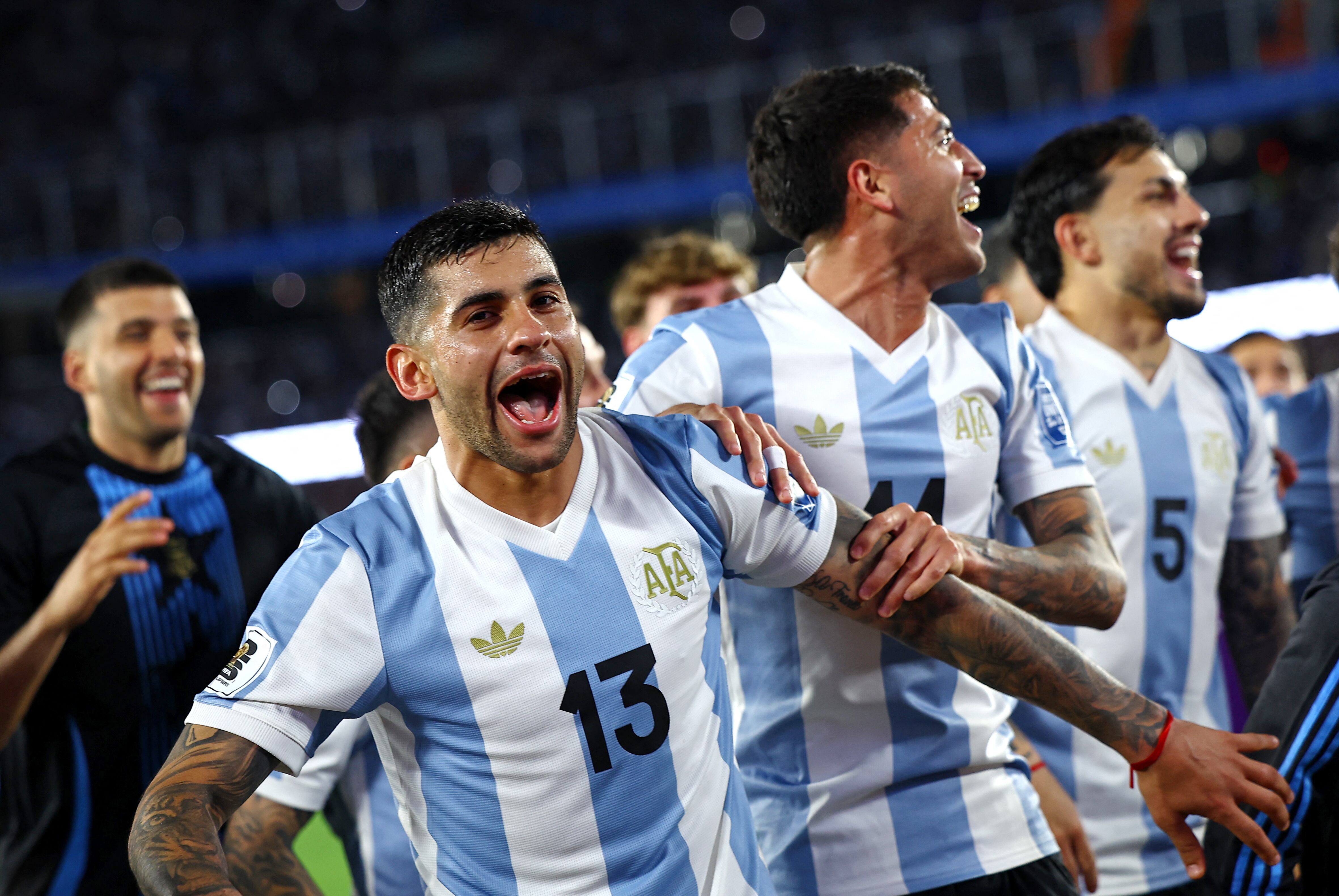 Cuti Romero, uno de los referentes de Argentina (Foto: Reuters/Agustin Marcarian)