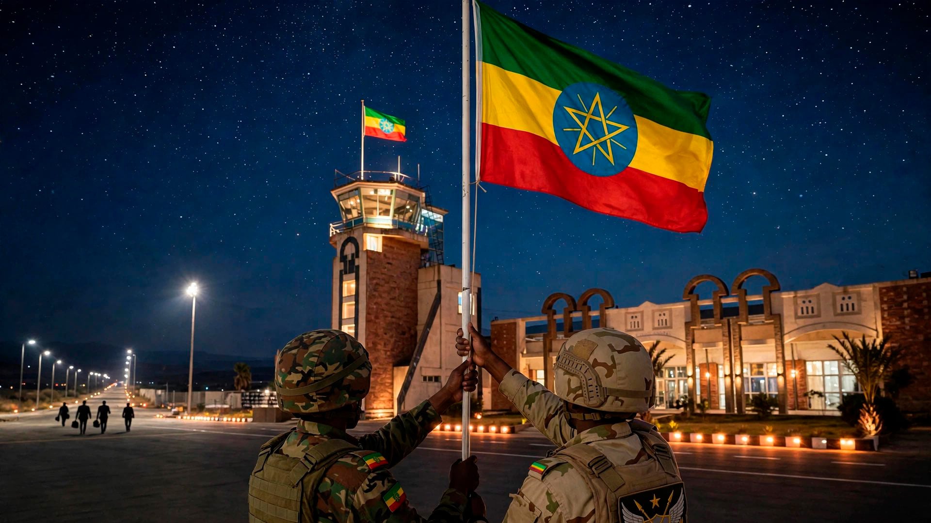 La Fuerza de Paz de Tigray publicó en su cuenta de X esta noticia con esta imagen (X)