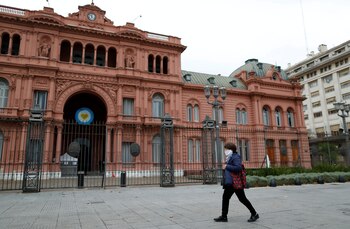 Vista de la Casa Rosada