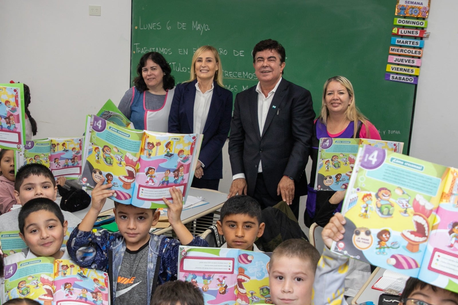 Silvina Gvirtz junto a Fernando Espinoza
