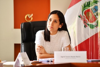 Sigrid Bazán, congresista de la