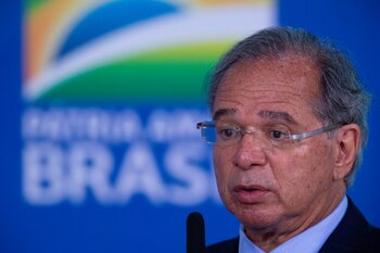 El ministro de Economia, Paulo Guedes, en una fotografía de archivo. EFE/ Joedson Alves