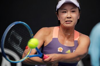 La tenista china Peng Shuai