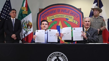 La reciente publicación en redes sociales sugiere que podría existir una colaboración no autorizada entre varios mandatarios estatales y autoridades texanas para el despliegue de personal extranjero, lo que amplía la preocupación sobre la seguridad binacional. (X - @hinnojo_se)