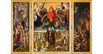 "El juicio final", tríptico del