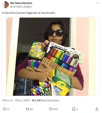 Luego de compartir una imagen