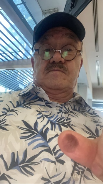 El colaborador publicó esta foto