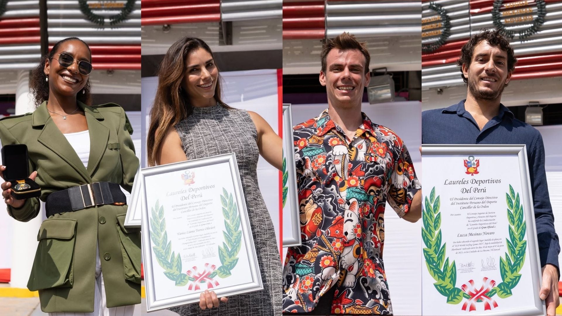 IPD inauguró 11 laureles deportivos en el Estadio Nacional. Crédito: IPD.