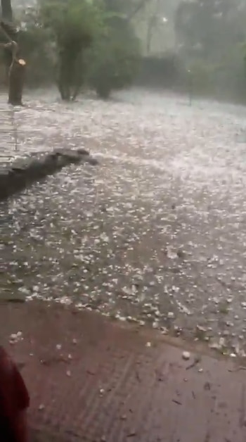 Granizada en Córdoba
