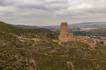 Castillo de Cadrete, en Zaragoza
