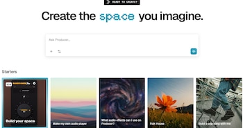 Interfaz de ProducerAI.
(producer.ai)