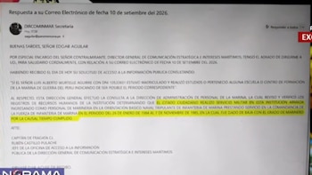 Captura de pantalla de un correo electrónico en una pantalla de computadora con texto oficial y un párrafo resaltado en amarillo