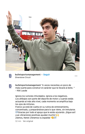 El posteo de los Managers