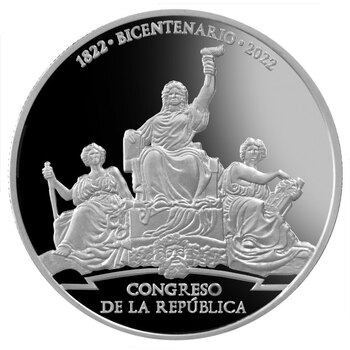 Moneda conmemorativa del Bicentenario Congreso