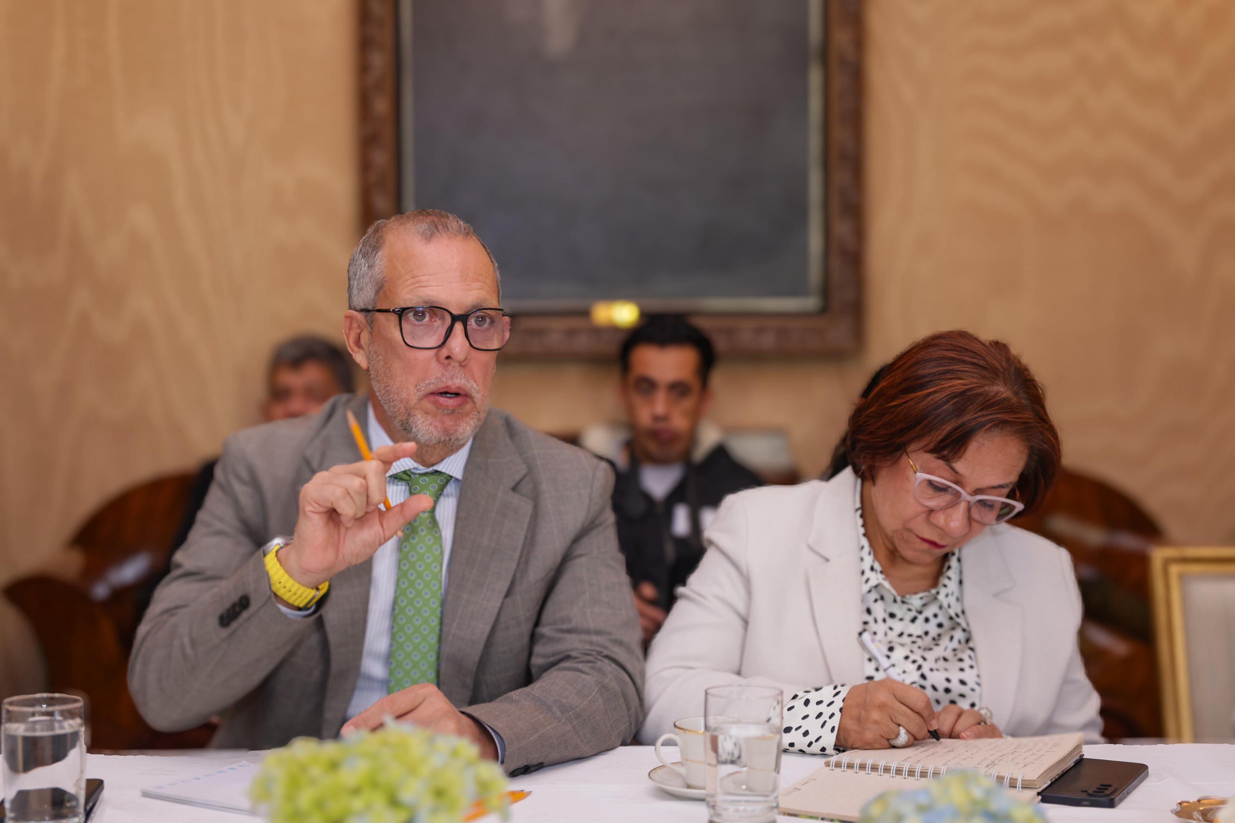 Alfredo Saade volvió a elogiar a Gustavo Petro - crédito @infopresidencia