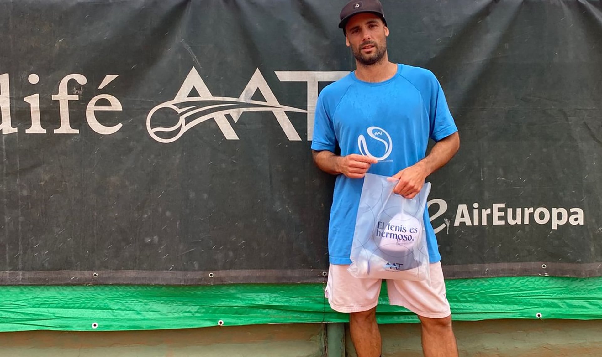 Nicolás Rodríguez Esturo volvió al tenis y quiere ir por más