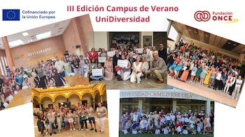 Más de 300 jóvenes con discapacidad intelectual asisten en verano a campus del Programa UniDiversidad de Fundación ONCE