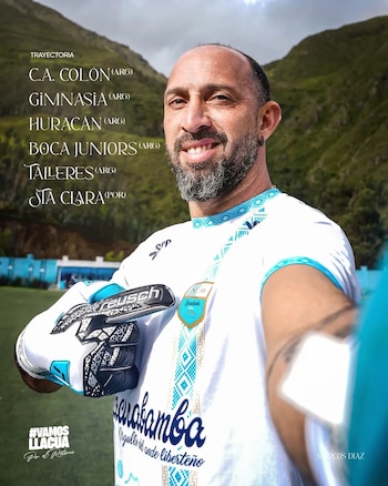 Marcos Díaz, un arquero con