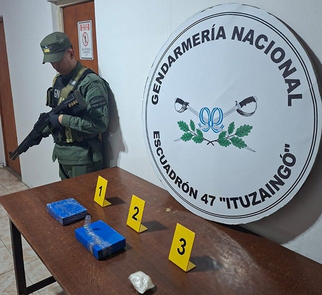 La droga incautada