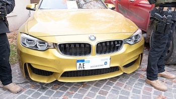 Buen gusto: el BMW dorado