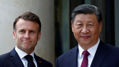 Emmanuel Macron instó a Xi Jinping a coordinarse sobre Ucrania y la UE pidió que China “juegue limpio” en materia comercial