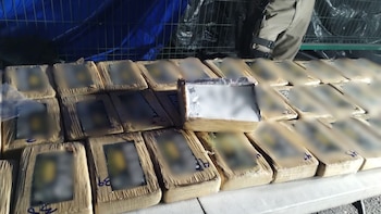 Envío de “aires acondicionados” resultó ser cocaína: Marina decomisa más de 190 paquetes de droga en buque con bandera de Panamá