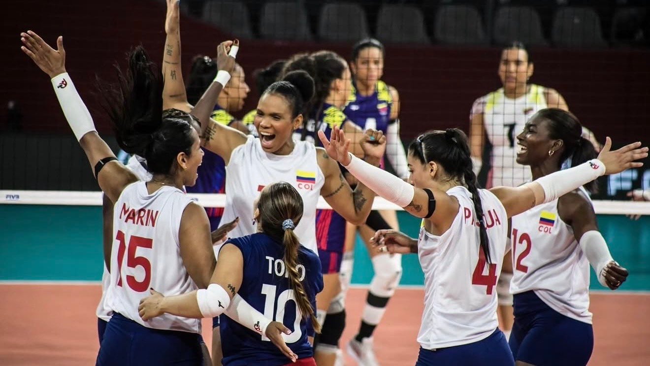 Colombia hace historia en la Copa Sudamericana de Voleibol femenino: venció a Chile y clasificó a la final