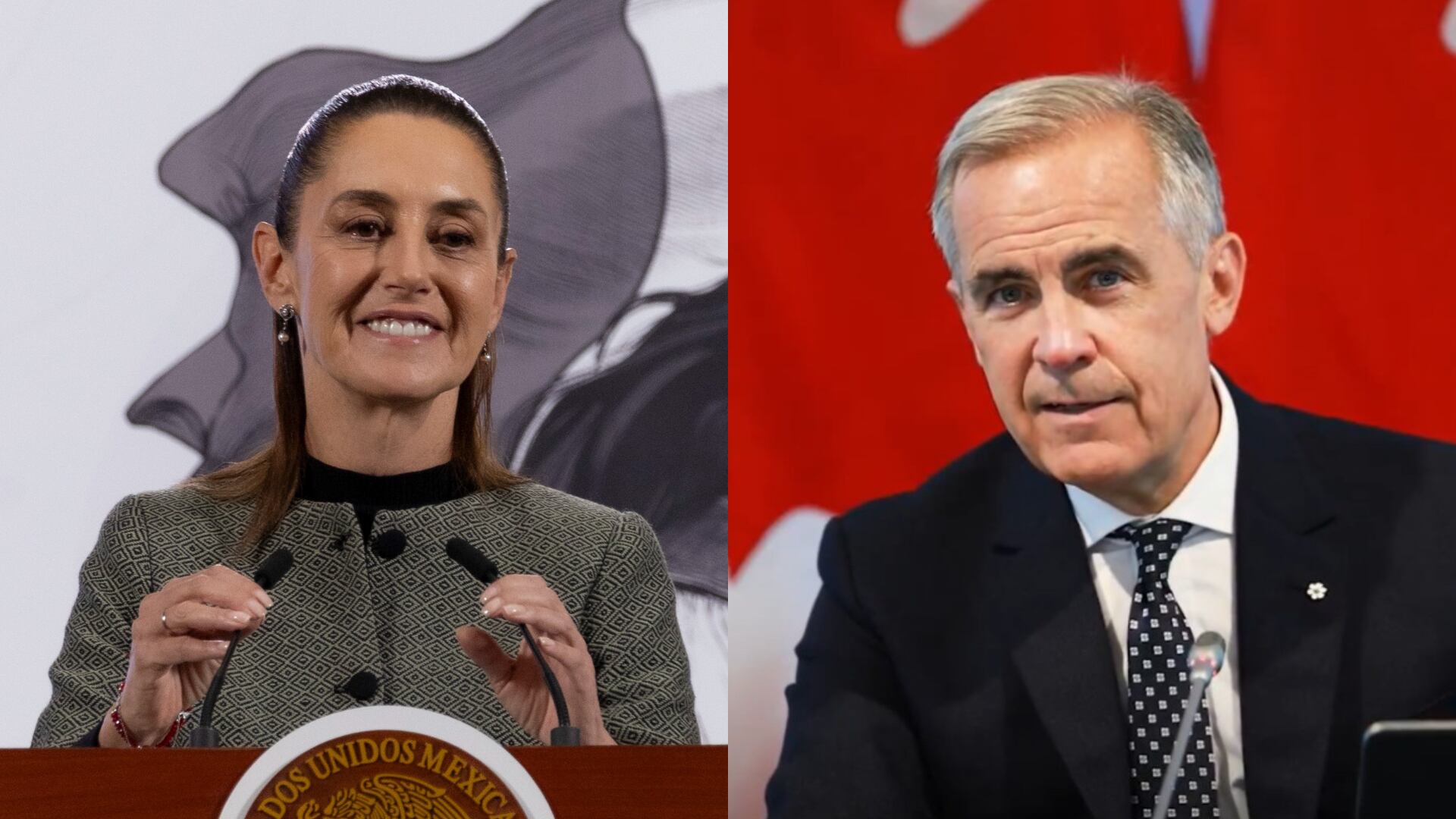Sheinbaum receberá o primeiro -ministro no Canadá na citação. | Presidência / X-Mark Carney