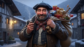 Olentzero, el carbonero mágico que