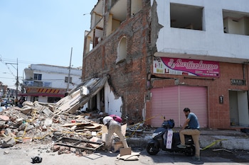 Por el terremoto, 15 departamentos y 476 municipios del país resultaron afectados - crédito Ernesto Guzmán/EFE