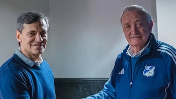 Fabián Bustos mantiene contrato vigente con Millonarios tras llegar en esta temporada 2026.