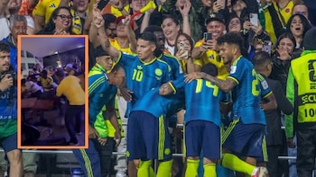 Video registró una violenta pelea en un bar tras el triunfo de Colombia ante Uzbekistán: habría empezado por una discusión política