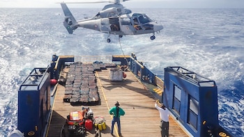 La Armada francesa realiza un