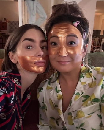 Ashley Park describió grabar en