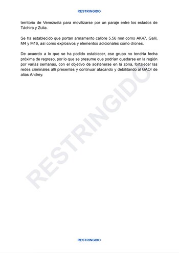 Líderes guerrilleros planearon movimientos desde