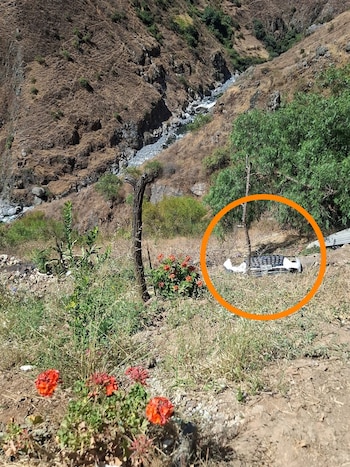 La unidad cayó a un