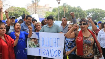 Afines a Morales muestran un