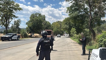 Imagen compartida por autoridades tras la liberación de vialidades. Crédito: SSP Michoacán