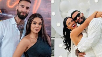 Angie Arizaga y Jota Benz