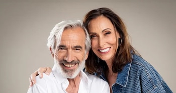 Imanol Arias y María Barranco.