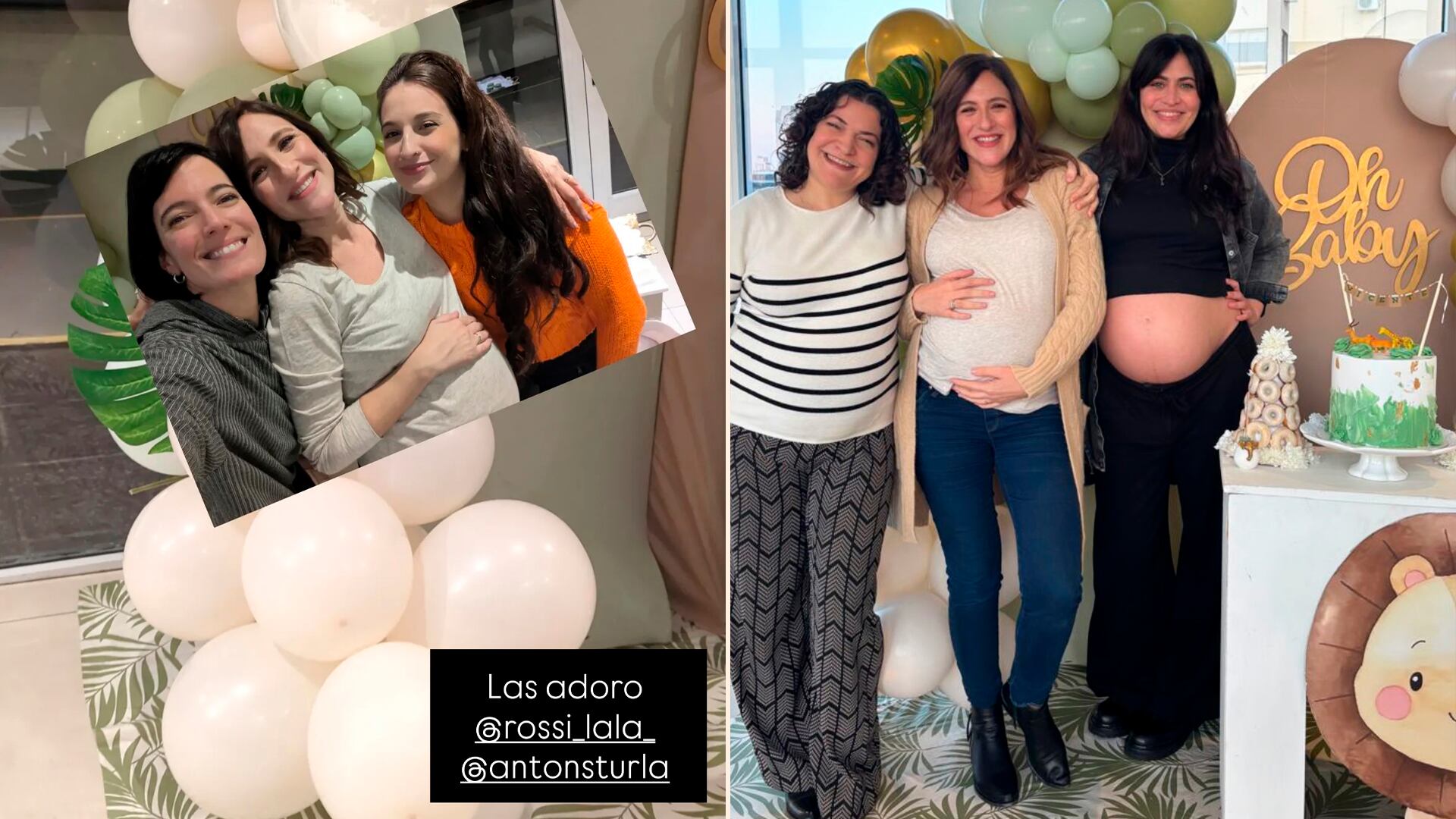 La futura mamá mostró los mejores momentos de su fiesta de cara al nacimiento de su hijo (Instagram)