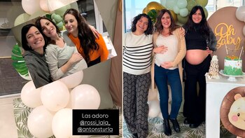 El baby shower tradicional contó