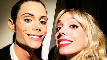 Tamara Pettinato y Felipe, foto