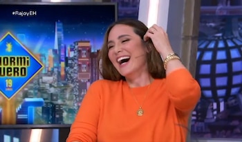 Tamara Falcó durante la tertulia