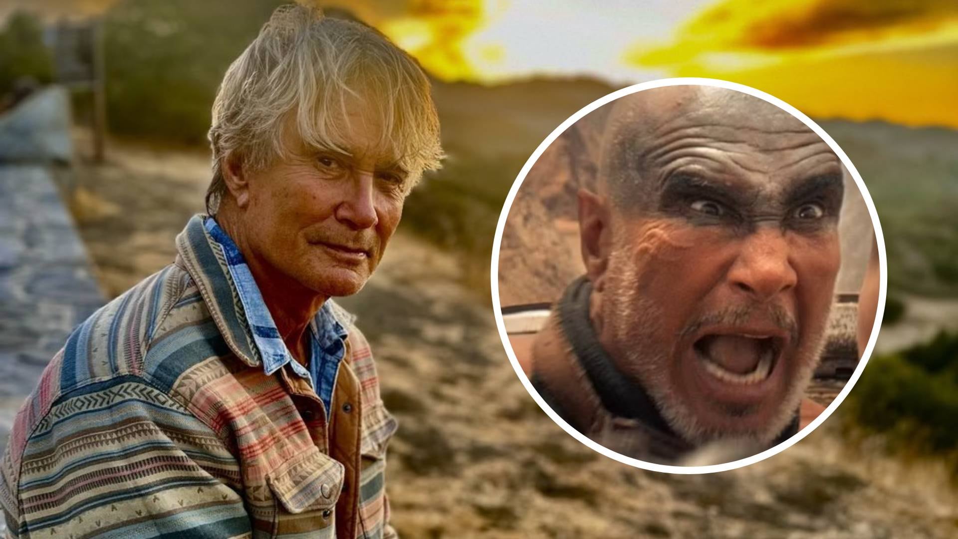 El artista marcial australiano, de 75 años, sufrió un paro cardíaco y falleció el 30 de marzo de 2025 en el Alfred Hospital (Instagram/@rjnorton70/Warner Bros.)