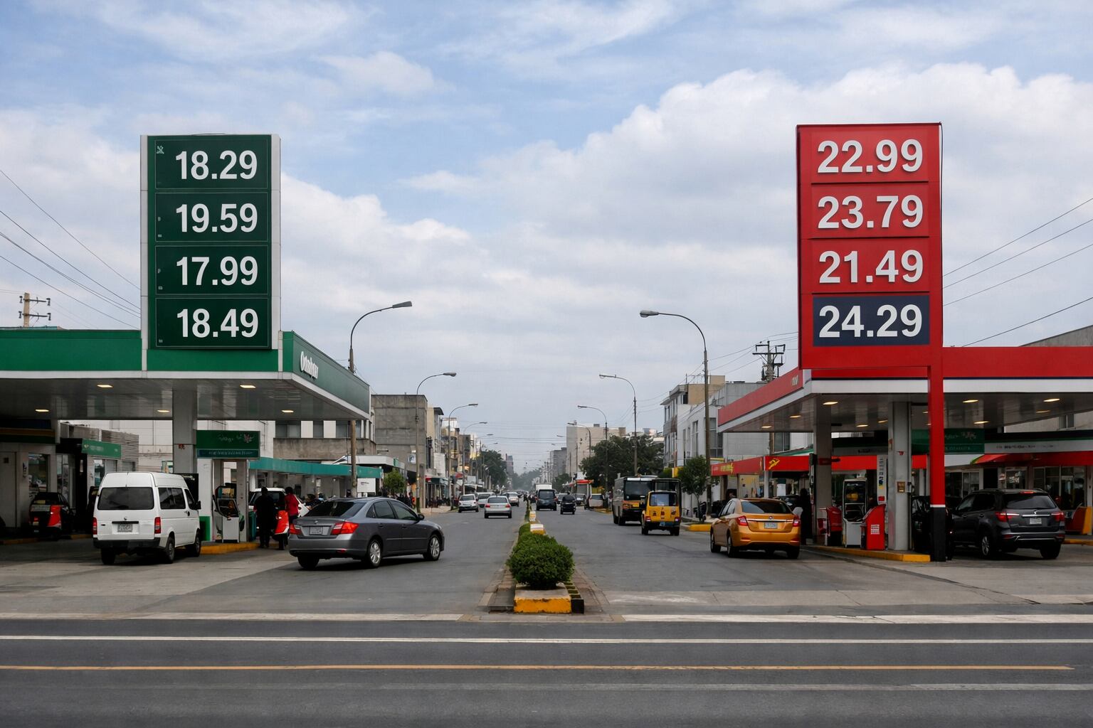 Precio del GNV, GLP, Diésel y gasolina en Perú para hoy, jueves 13 de agosto de 2026