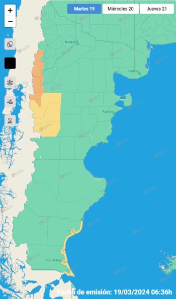 Las provincias de Chubut, Neuquén